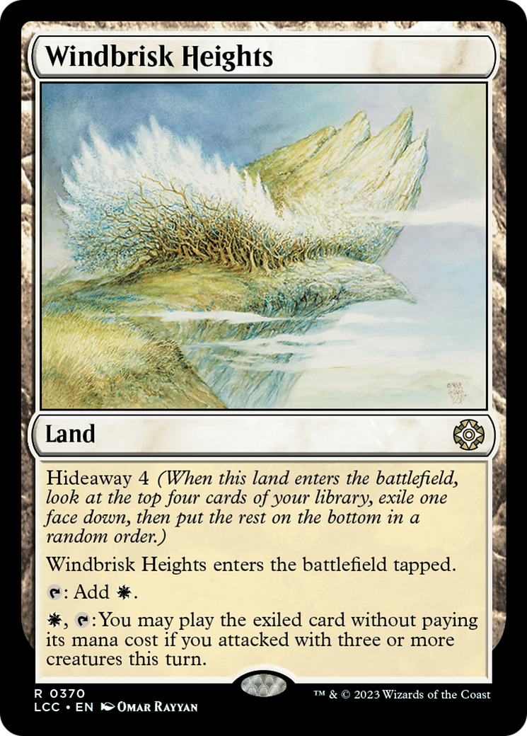 Windbrisk Heights [The Lost Caverns of Ixalan Commander] | Gear Gaming Bentonville