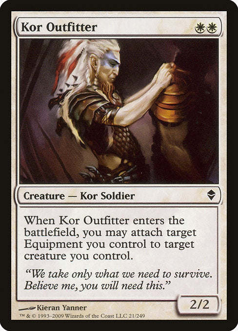 Kor Outfitter [Zendikar] | Gear Gaming Bentonville