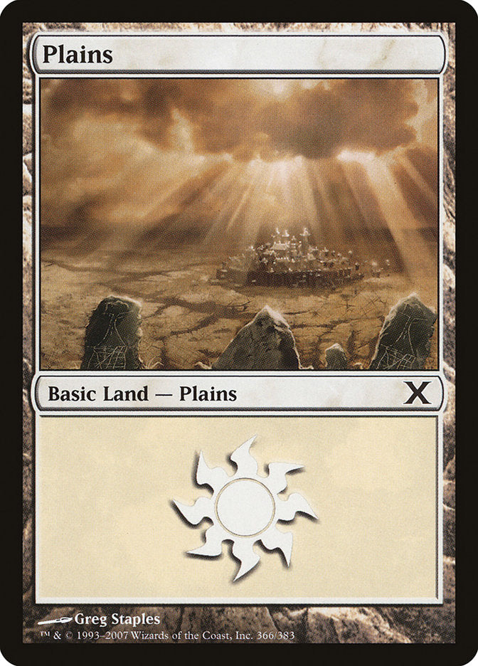 Plains (366) [Tenth Edition] | Gear Gaming Bentonville