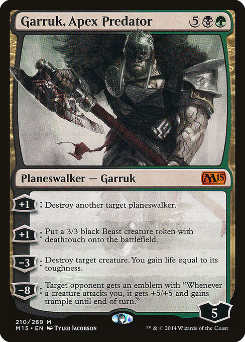 Garruk, Apex Predator [Magic 2015 (M15)] | Gear Gaming Bentonville