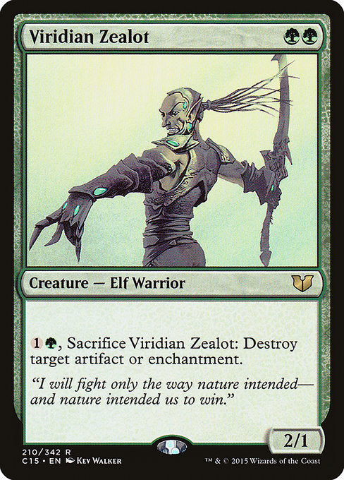 Viridian Zealot [Commander 2015] | Gear Gaming Bentonville