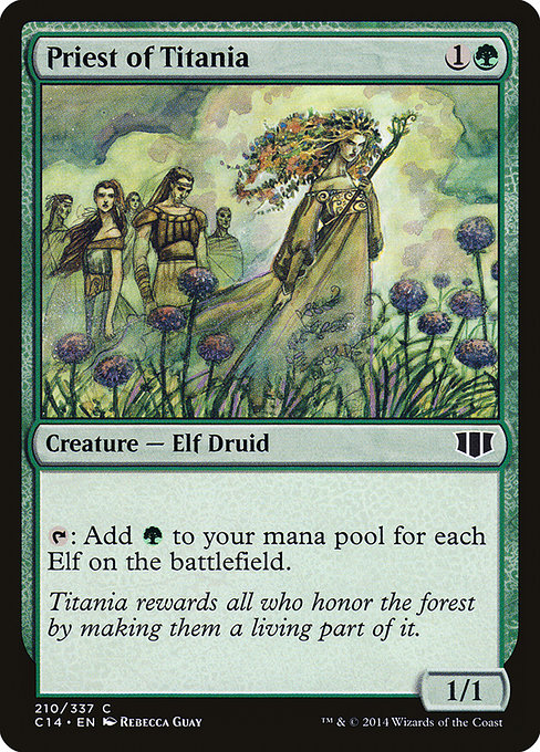 Priest of Titania [Commander 2014] | Gear Gaming Bentonville