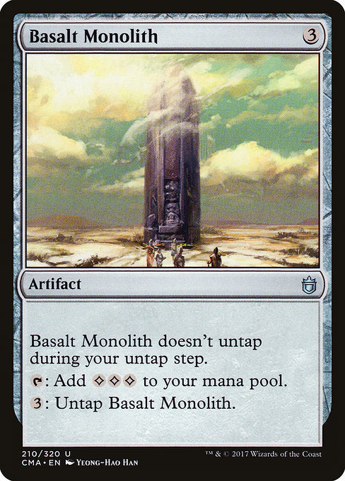 Basalt Monolith [Commander Anthology] | Gear Gaming Bentonville