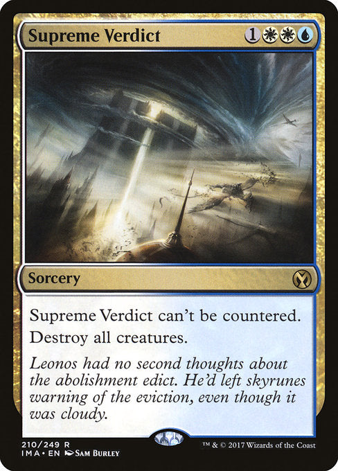 Supreme Verdict [Iconic Masters] | Gear Gaming Bentonville