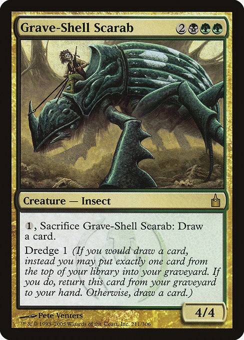 Grave-Shell Scarab [Ravnica: City of Guilds] | Gear Gaming Bentonville