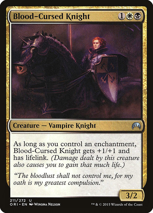 Blood-Cursed Knight [Magic Origins] | Gear Gaming Bentonville