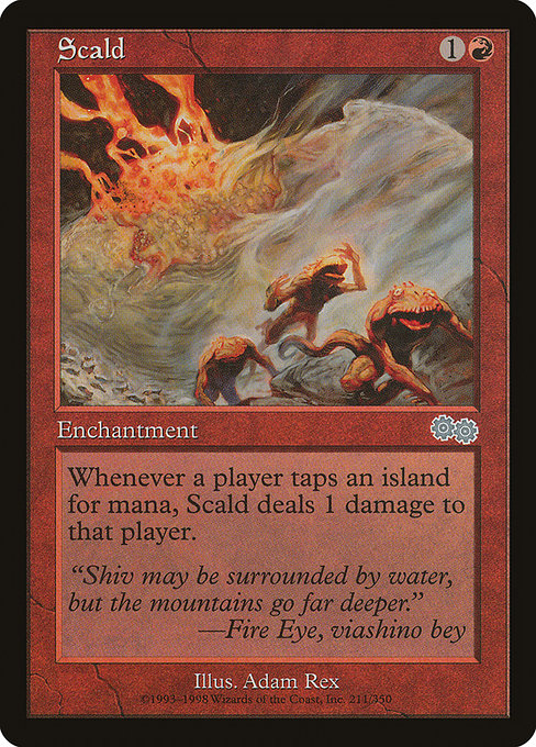 Scald [Urza's Saga] | Gear Gaming Bentonville