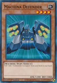 Machina Defender [SR10-EN012] Common | Gear Gaming Bentonville