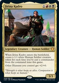 Jirina Kudro (Commander 2020) [Oversize Cards] | Gear Gaming Bentonville