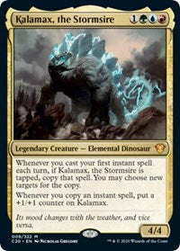 Kalamax, the Stormsire (Commander 2020) [Oversize Cards] | Gear Gaming Bentonville