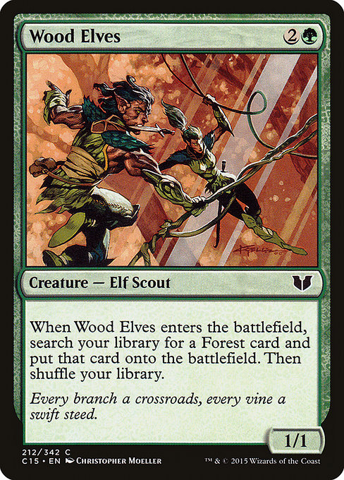 Wood Elves [Commander 2015] | Gear Gaming Bentonville