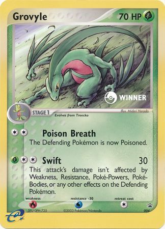 Grovyle (004) (Jumbo Card) [Nintendo: Black Star Promos] | Gear Gaming Bentonville