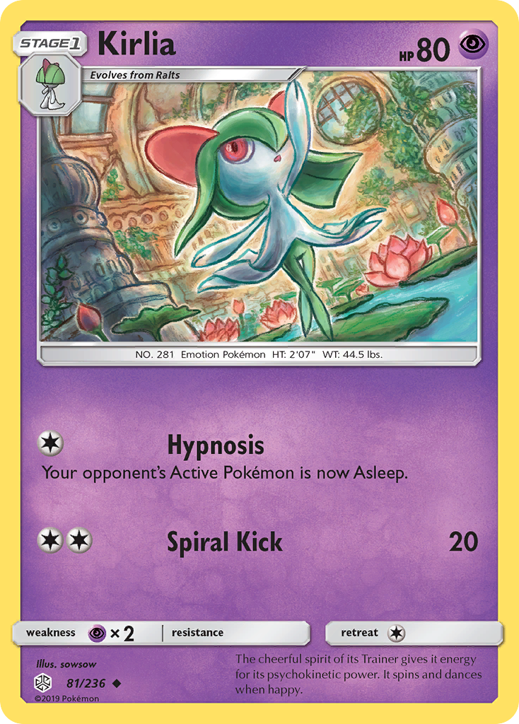 Kirlia (81/236) [Sun & Moon: Cosmic Eclipse] | Gear Gaming Bentonville