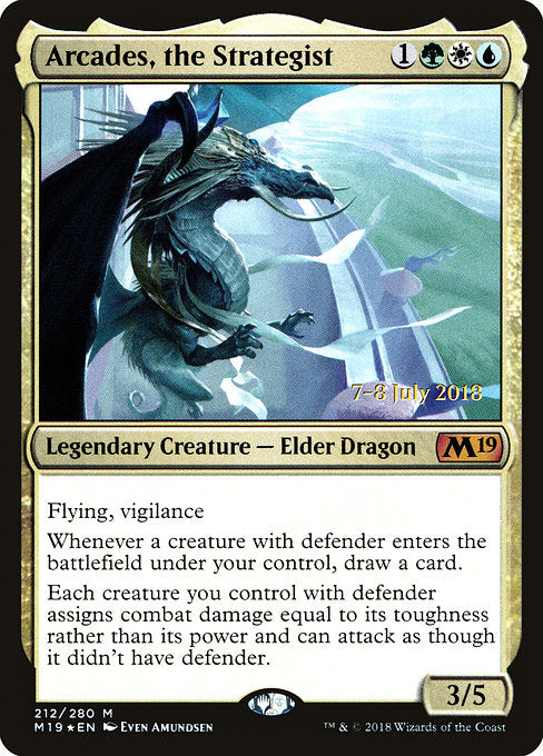 Arcades, the Strategist [Prerelease Cards] | Gear Gaming Bentonville