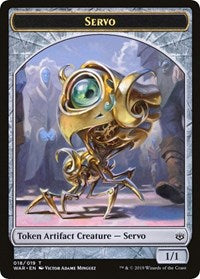 Servo // Wizard Double-sided Token (Challenger 2020) [Unique and Miscellaneous Promos] | Gear Gaming Bentonville