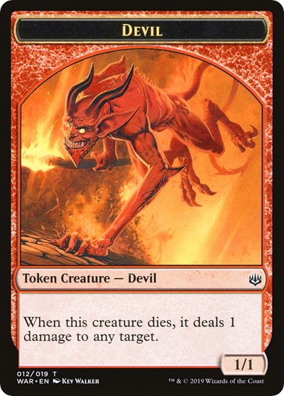 Devil // Satyr Double-sided Token (Challenger 2020) [Unique and Miscellaneous Promos] | Gear Gaming Bentonville