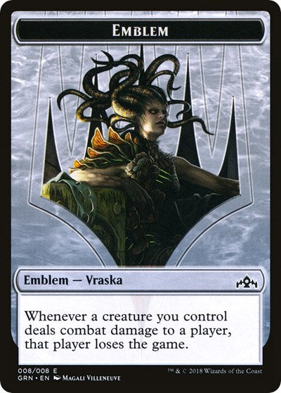 Vraska Emblem // Human Double-sided Token (Challenger 2020) [Unique and Miscellaneous Promos] | Gear Gaming Bentonville