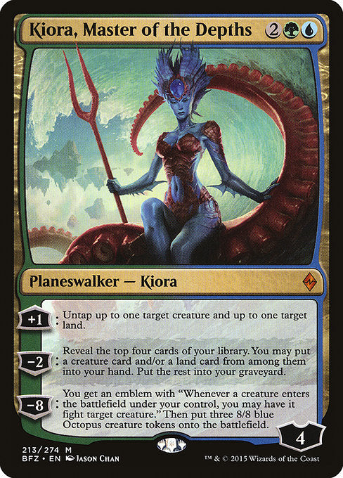 Kiora, Master of the Depths [Battle for Zendikar] | Gear Gaming Bentonville