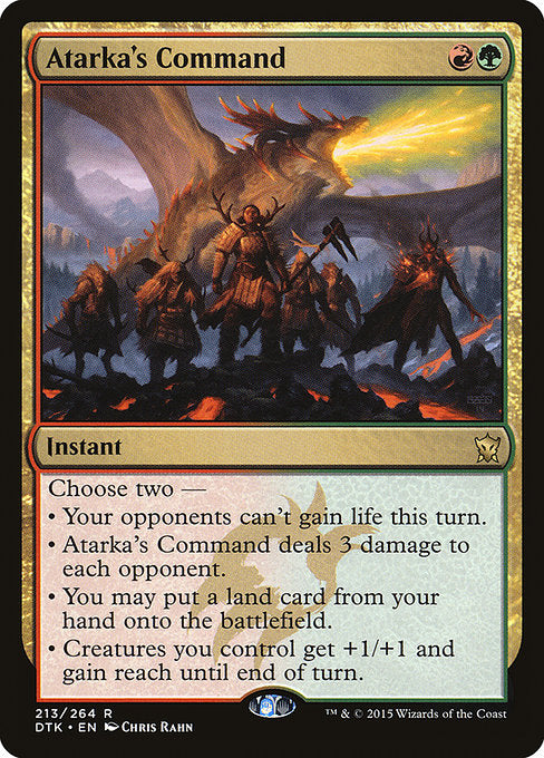 Atarka's Command [Dragons of Tarkir] | Gear Gaming Bentonville