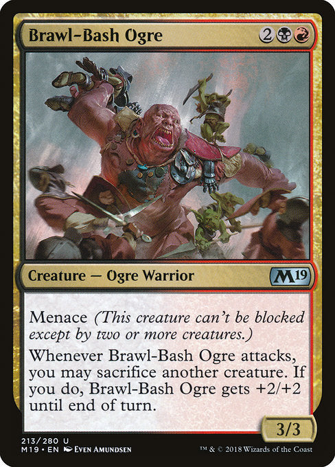 Brawl-Bash Ogre [Core Set 2019] | Gear Gaming Bentonville