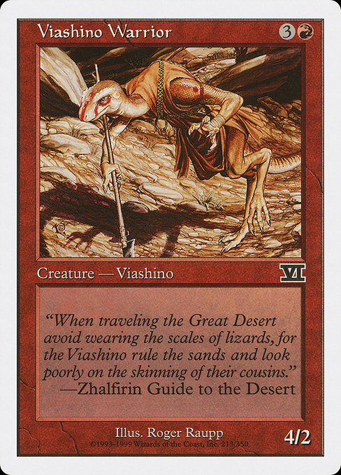 Viashino Warrior [Classic Sixth Edition] | Gear Gaming Bentonville