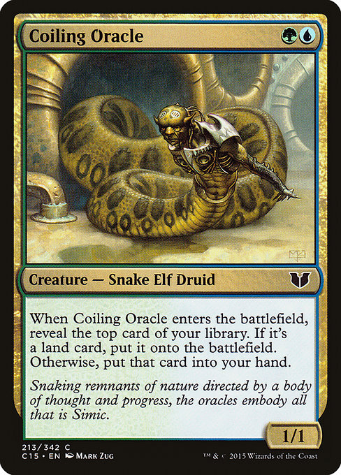 Coiling Oracle [Commander 2015] | Gear Gaming Bentonville