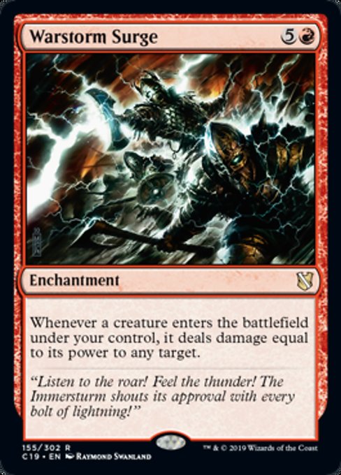 Warstorm Surge [Commander 2019] | Gear Gaming Bentonville