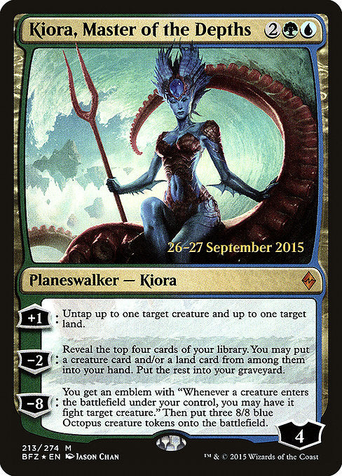 Kiora, Master of the Depths [Prerelease Cards] | Gear Gaming Bentonville