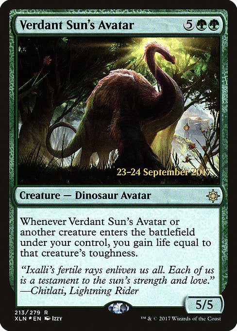 Verdant Sun's Avatar [Prerelease Cards] | Gear Gaming Bentonville