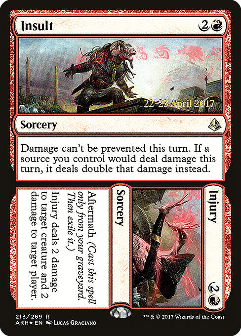 Insult // Injury [Prerelease Cards] | Gear Gaming Bentonville