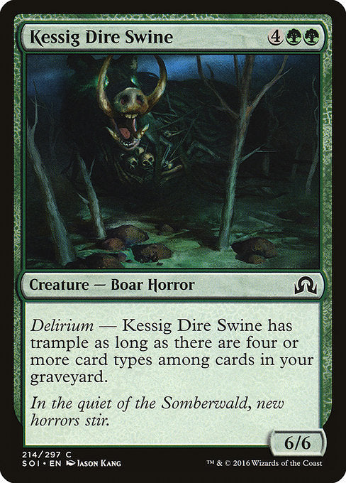 Kessig Dire Swine [Shadows over Innistrad] | Gear Gaming Bentonville