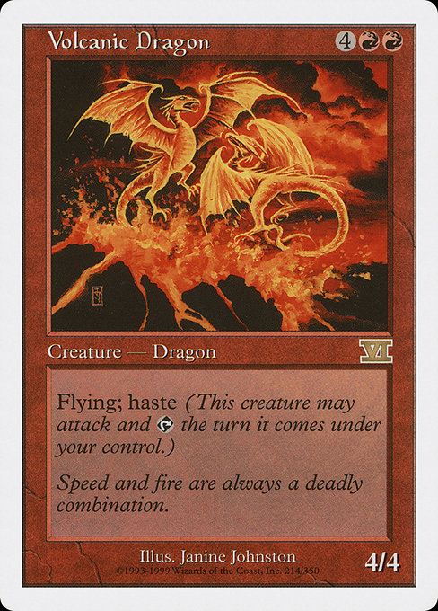 Volcanic Dragon [Classic Sixth Edition] | Gear Gaming Bentonville