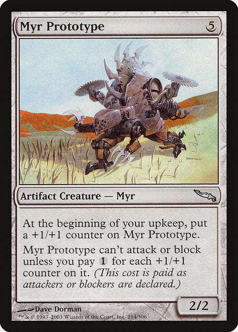 Myr Prototype [Mirrodin] | Gear Gaming Bentonville