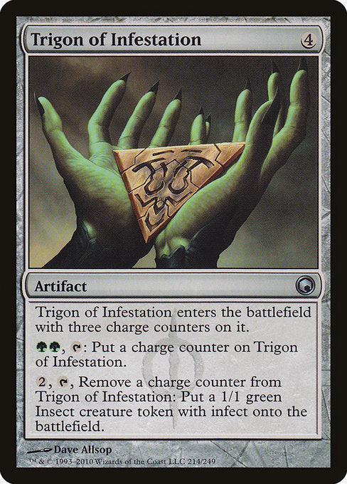 Trigon of Infestation [Scars of Mirrodin] | Gear Gaming Bentonville