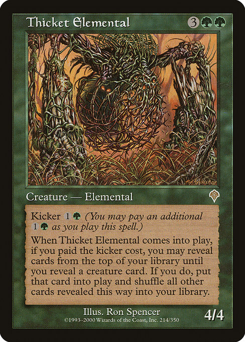 Thicket Elemental [Invasion] | Gear Gaming Bentonville