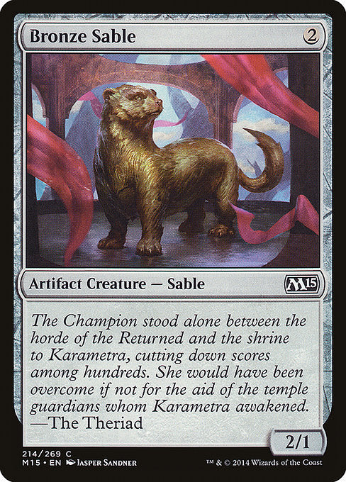 Bronze Sable [Magic 2015 (M15)] | Gear Gaming Bentonville