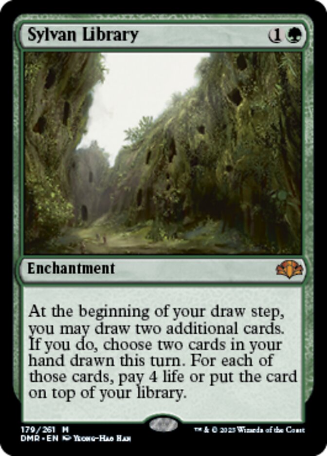 Sylvan Library [Dominaria Remastered] | Gear Gaming Bentonville
