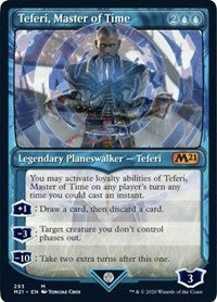 Teferi, Master of Time (Showcase) (293) [Core Set 2021] | Gear Gaming Bentonville