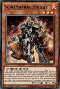 Sublimation Knight [TOCH-EN013] Super Rare | Gear Gaming Bentonville
