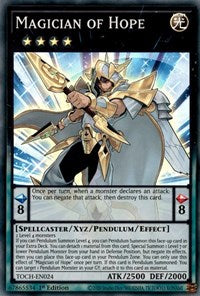 Magician of Hope [TOCH-EN024] Super Rare | Gear Gaming Bentonville