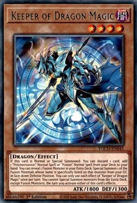 Keeper of Dragon Magic [TOCH-EN041] Rare | Gear Gaming Bentonville