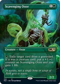 Scavenging Ooze (Alternate Art) [Core Set 2021] | Gear Gaming Bentonville