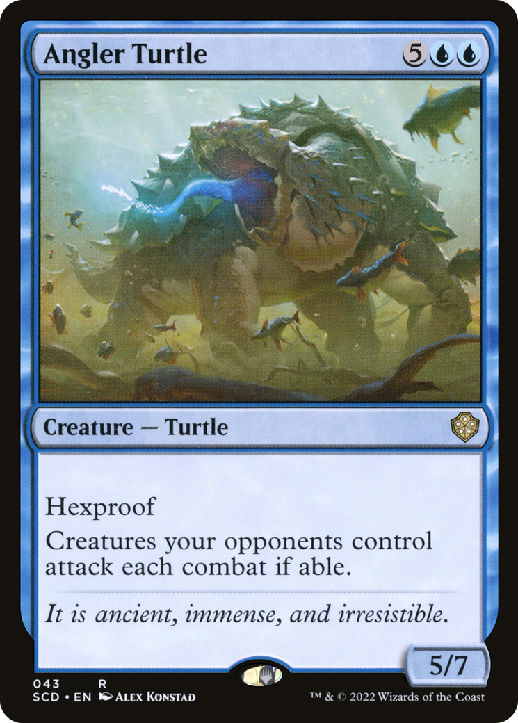 Angler Turtle [Starter Commander Decks] | Gear Gaming Bentonville