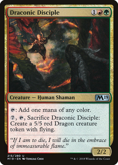 Draconic Disciple [Core Set 2019] | Gear Gaming Bentonville