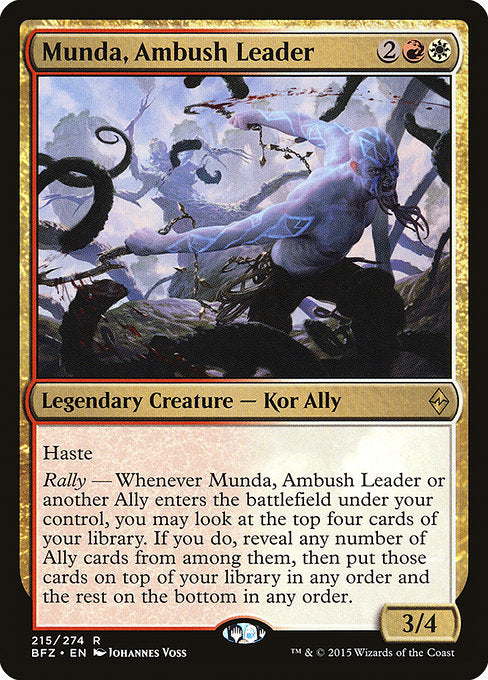 Munda, Ambush Leader [Battle for Zendikar] | Gear Gaming Bentonville