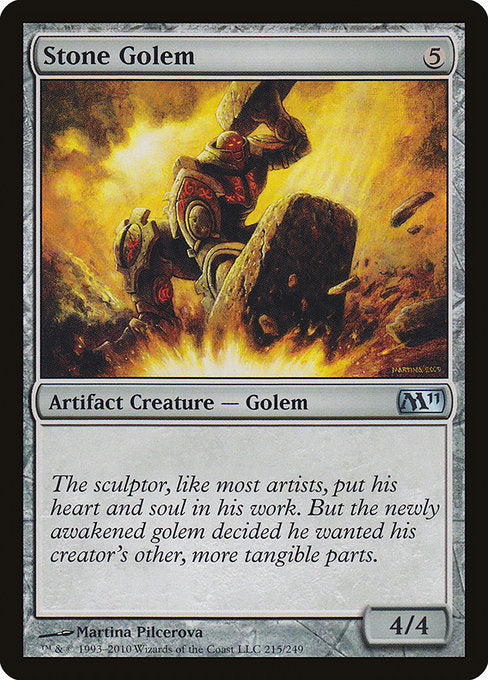 Stone Golem [Magic 2011 (M11)] | Gear Gaming Bentonville