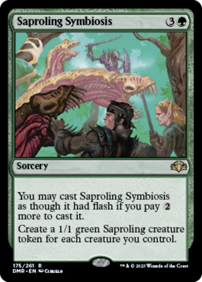 Saproling Symbiosis [Dominaria Remastered] | Gear Gaming Bentonville