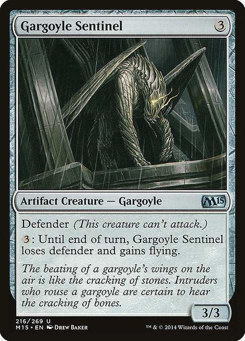 Gargoyle Sentinel [Magic 2015 (M15)] | Gear Gaming Bentonville