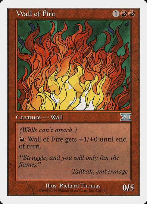 Wall of Fire [Classic Sixth Edition] | Gear Gaming Bentonville