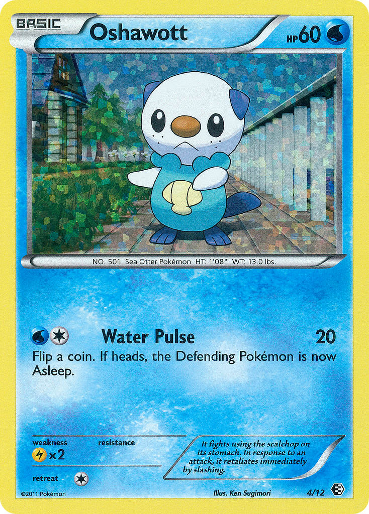 Oshawott (4/12) [McDonald's Promos: 2011 Collection] | Gear Gaming Bentonville